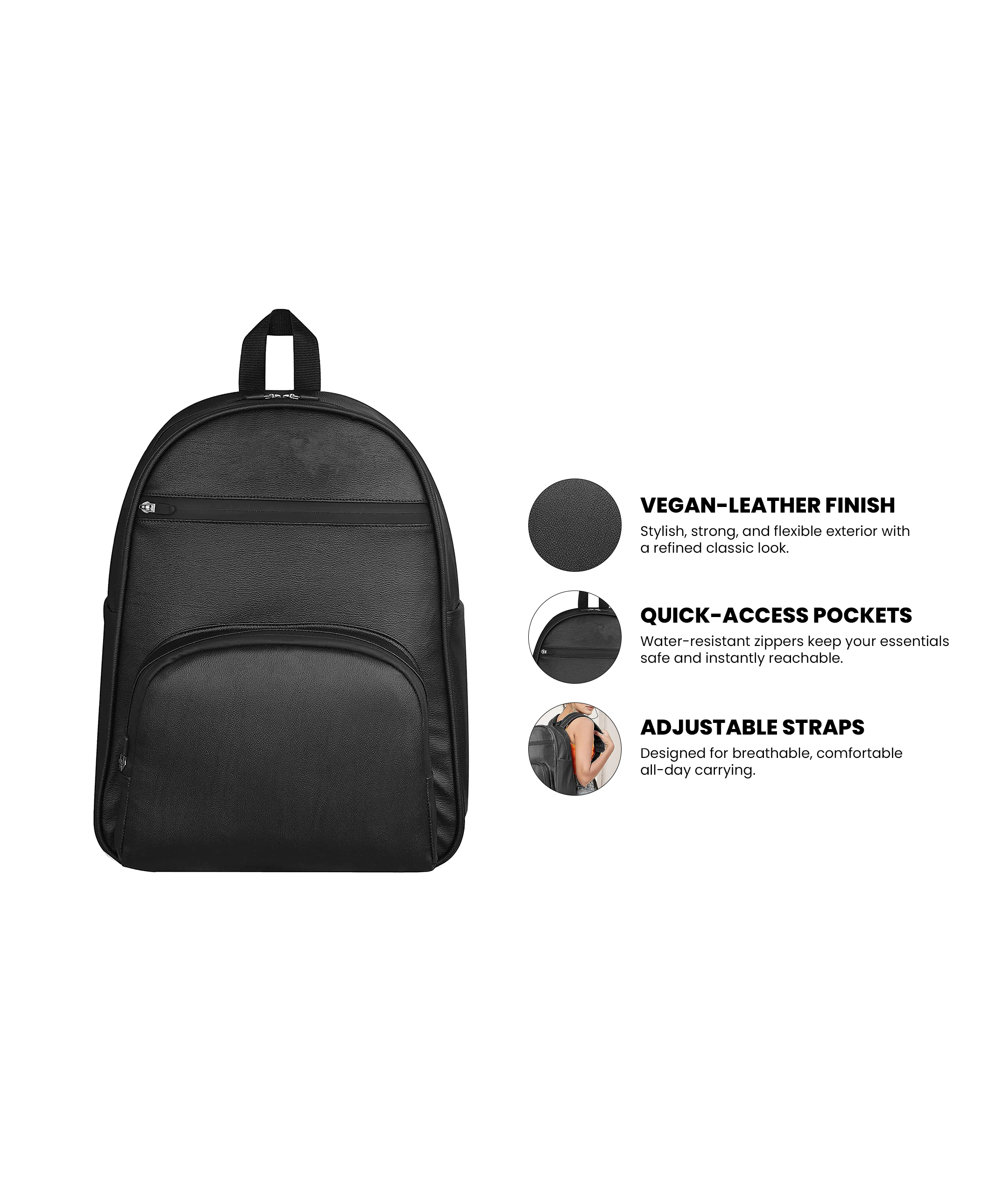 Bell Leather Backpack