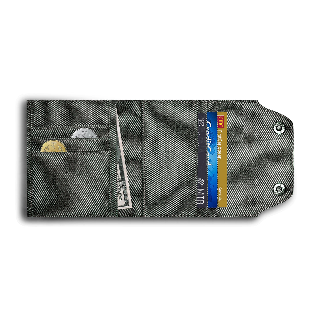 Minimalist Slim Canvas Wallet