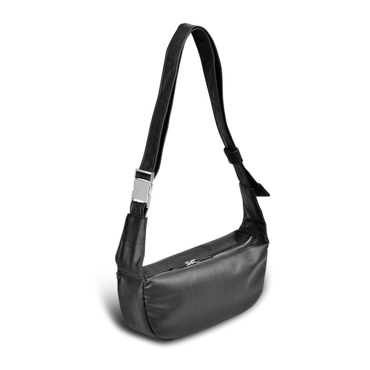 melana Leather Sling Crossbody Bag