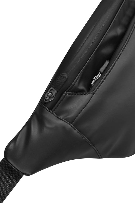 Most Wanted Leather Multi Pocket Waist Bag