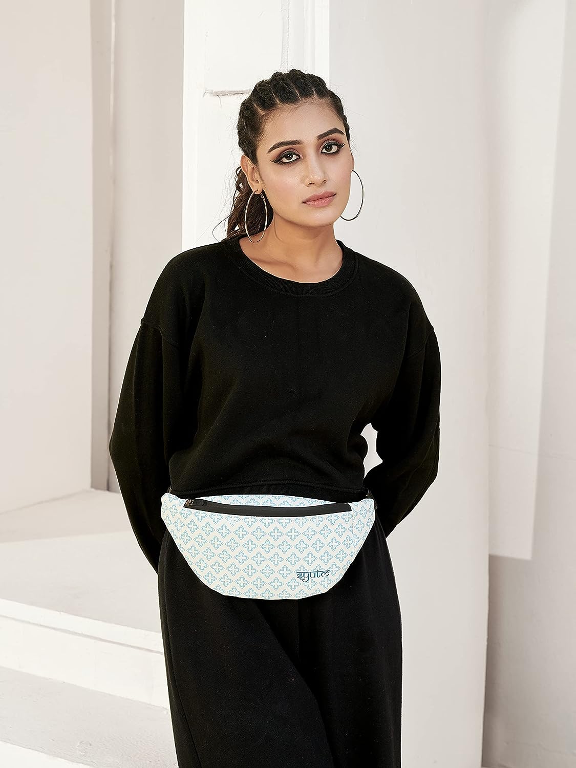 Most Wanted Printed Leather Waist Bag