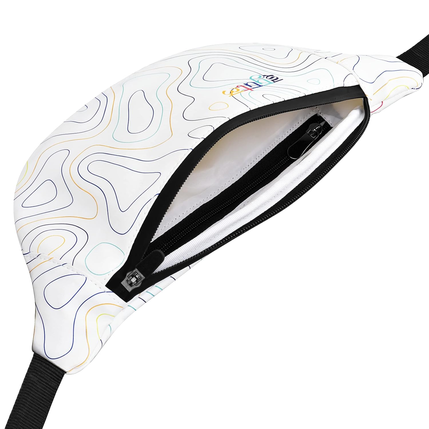 Most Wanted Printed Leather Waist Bag