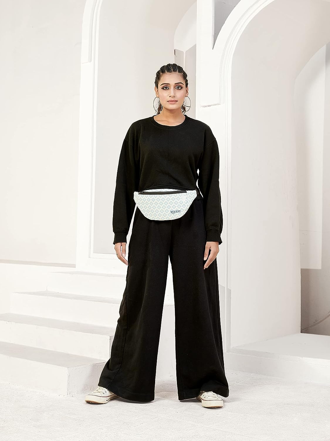 Most Wanted Printed Leather Waist Bag